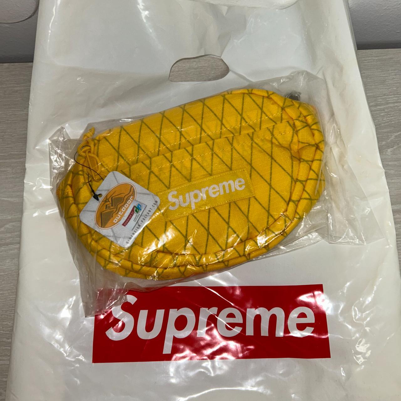 Supreme Waist Bag Yellow FW18 • Perfect for - Depop