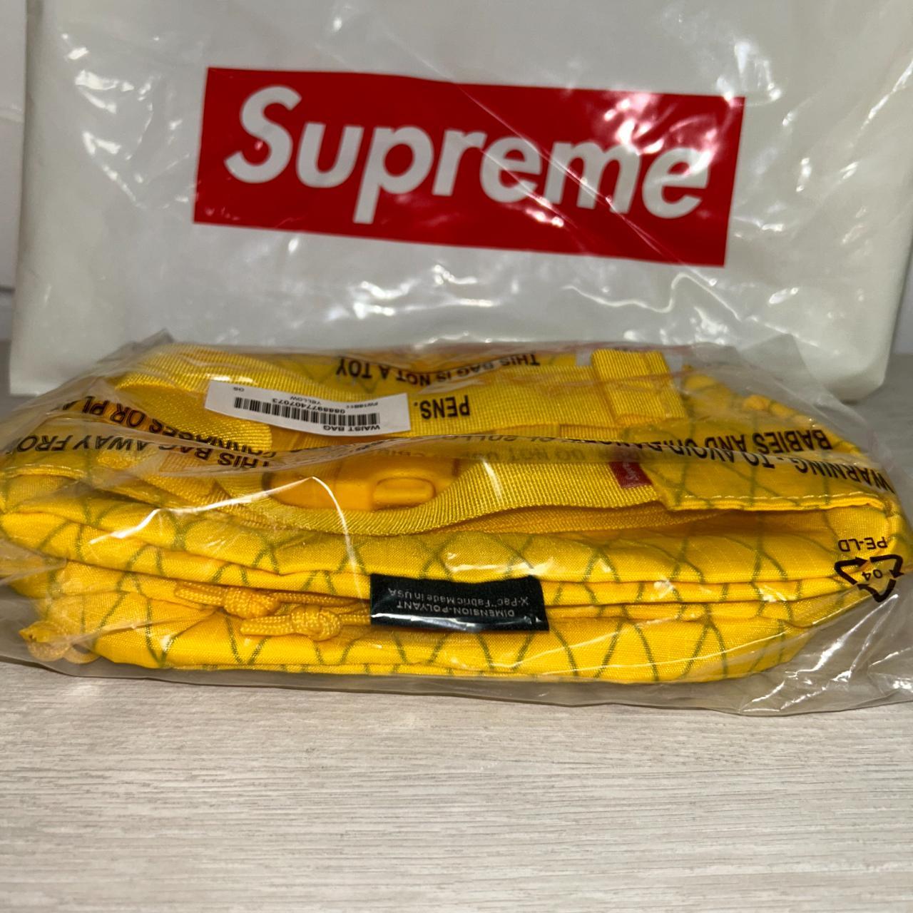 Supreme Waist Bag Yellow FW18 • Perfect for - Depop