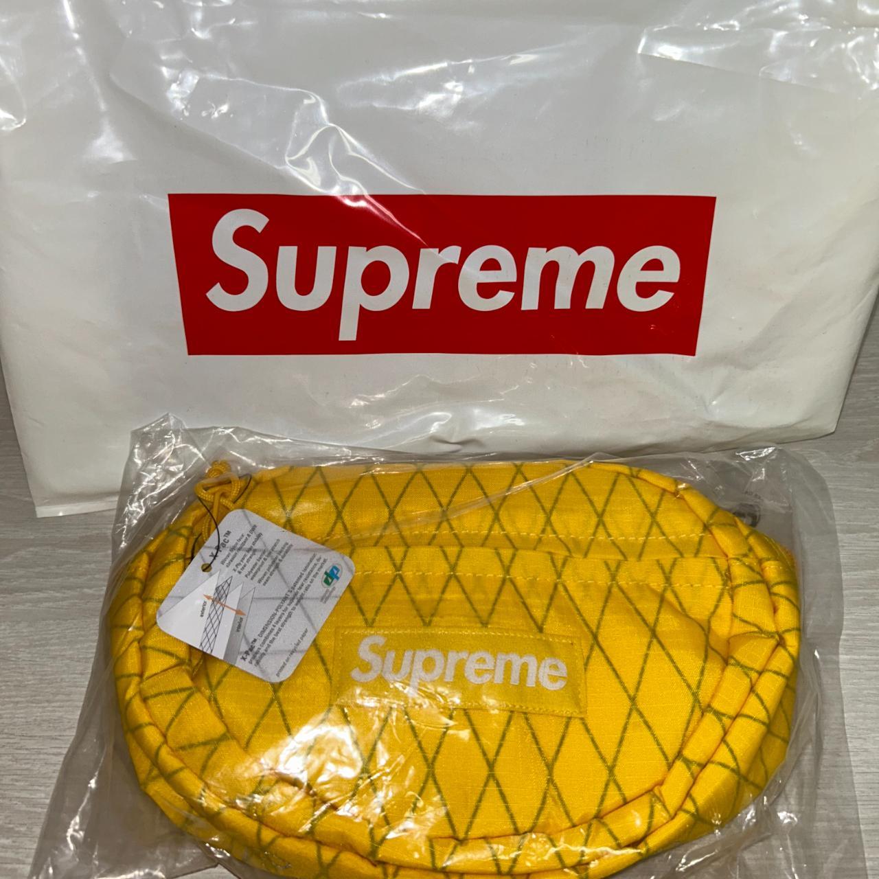 Supreme Waist Bag Yellow FW18 • Perfect for - Depop