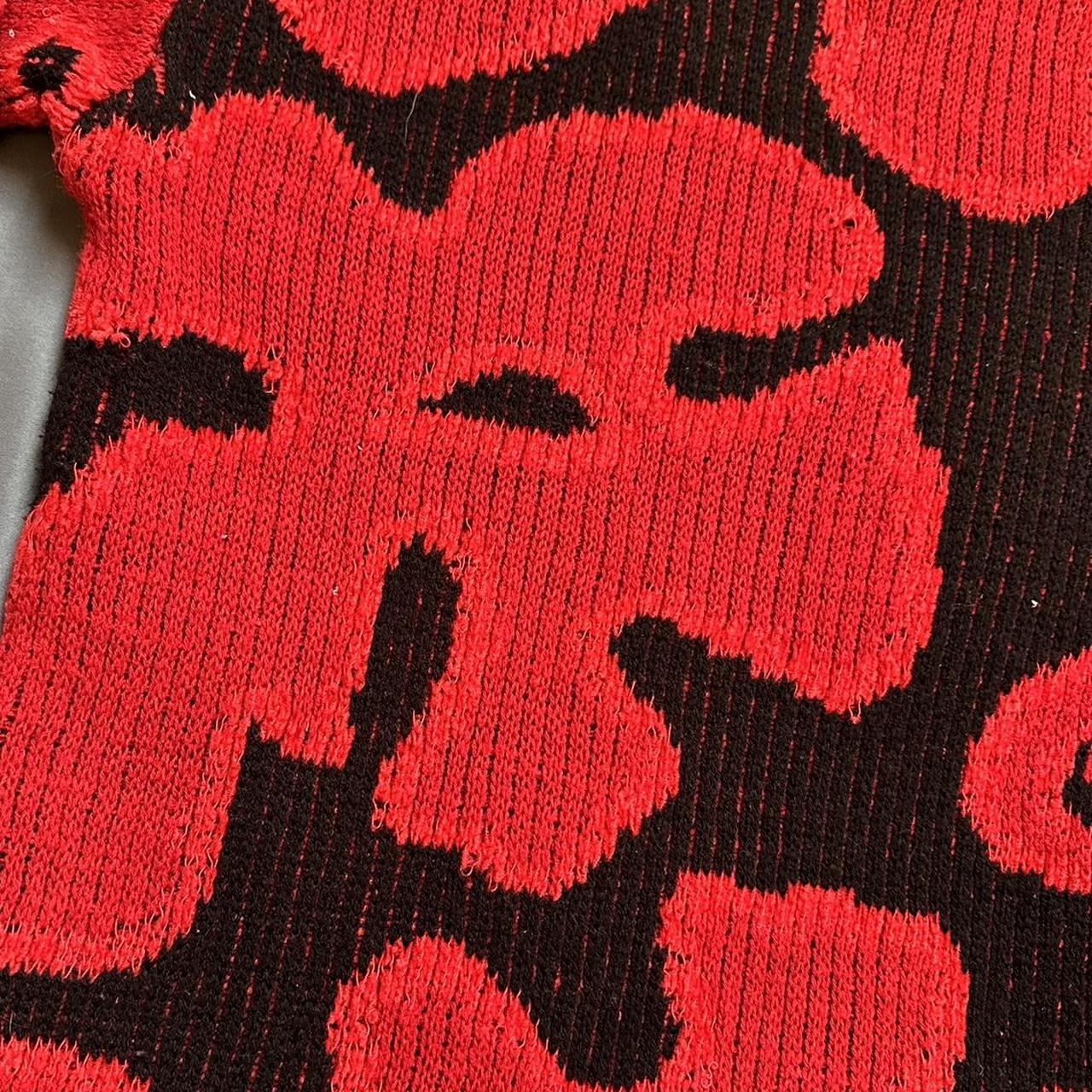 Black and red sweater Details remind me of the... - Depop