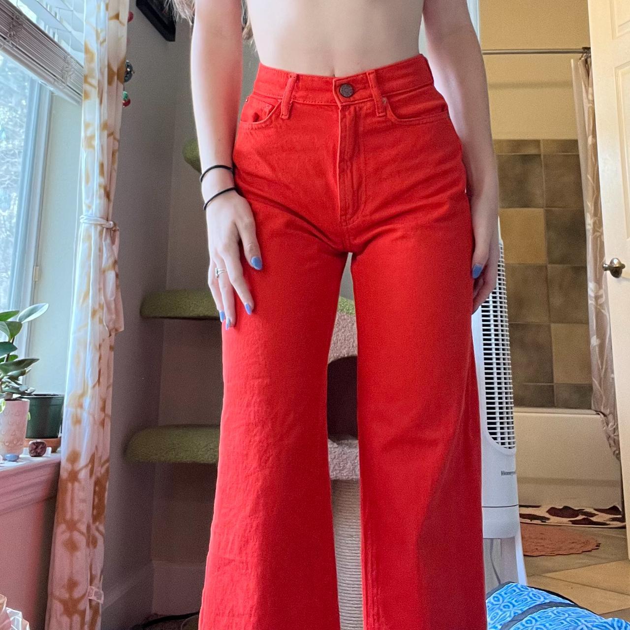 Size 24 best sale wide leg jeans