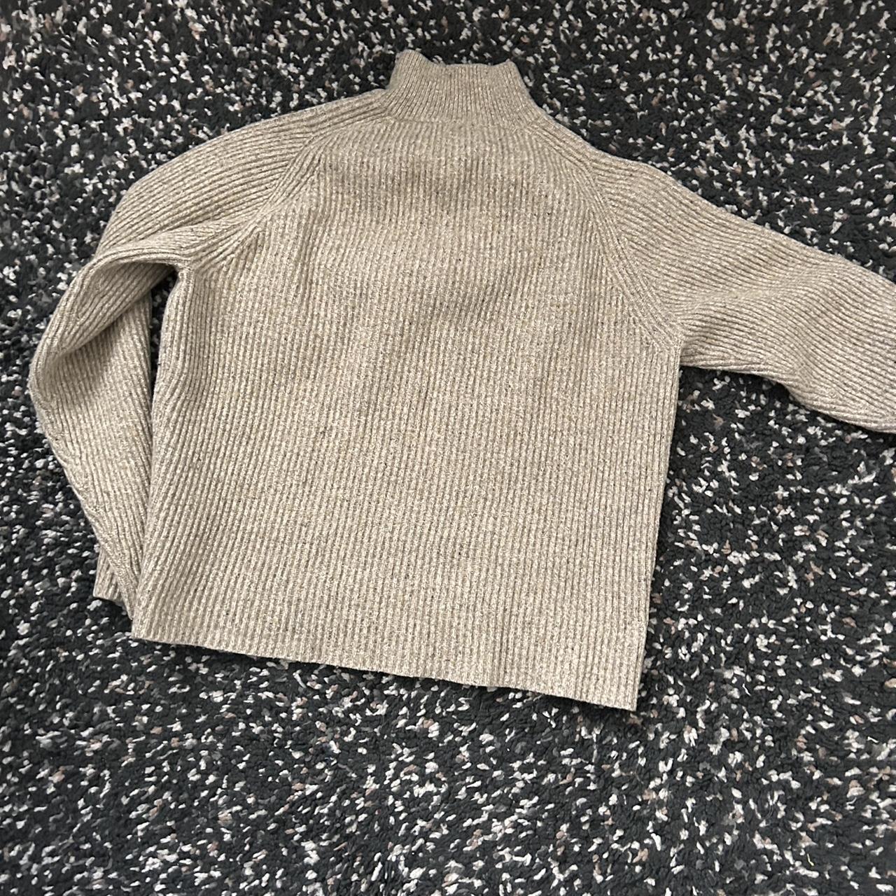 Men's Cream Jumper Depop