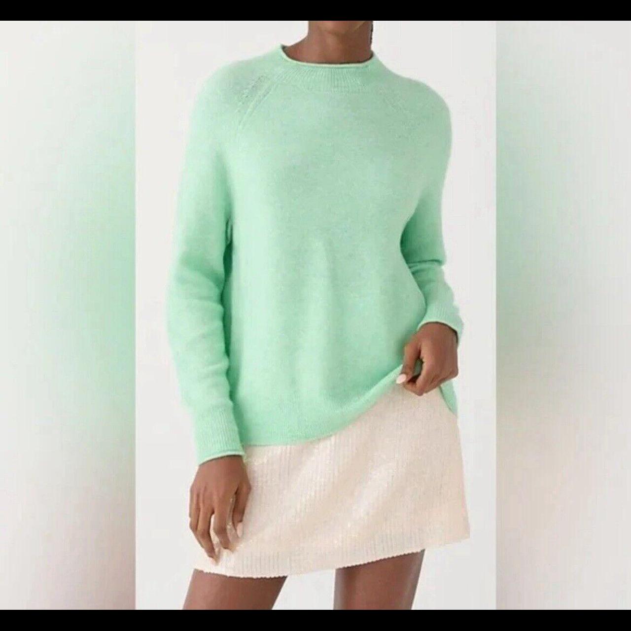 J Crew Alpaca authentic Merino Wool Blend Sweater