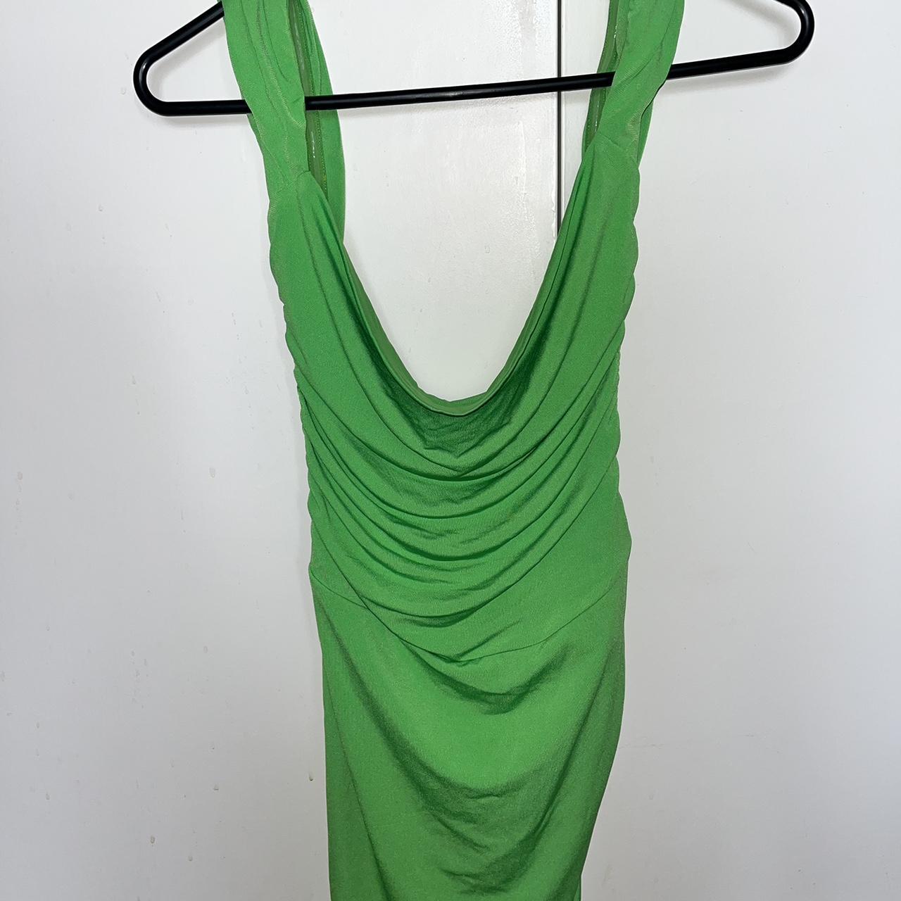Tiger Mist Joslin green dress, size xxs, brand new... - Depop