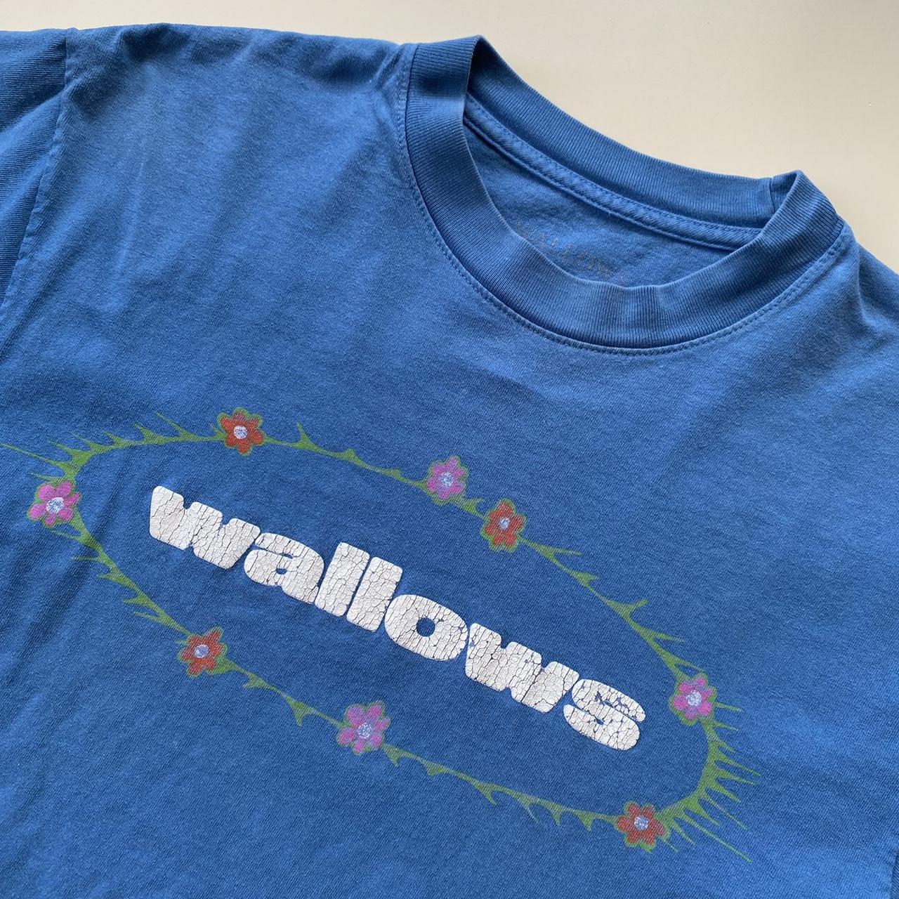 Wallows Tour Merch T-shirt #wallows #tourmerch #blue… - Depop