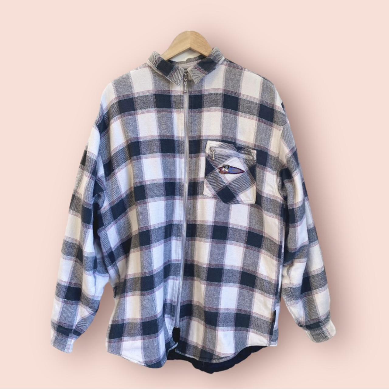 Vintage Billabong insulated flannel In Depop