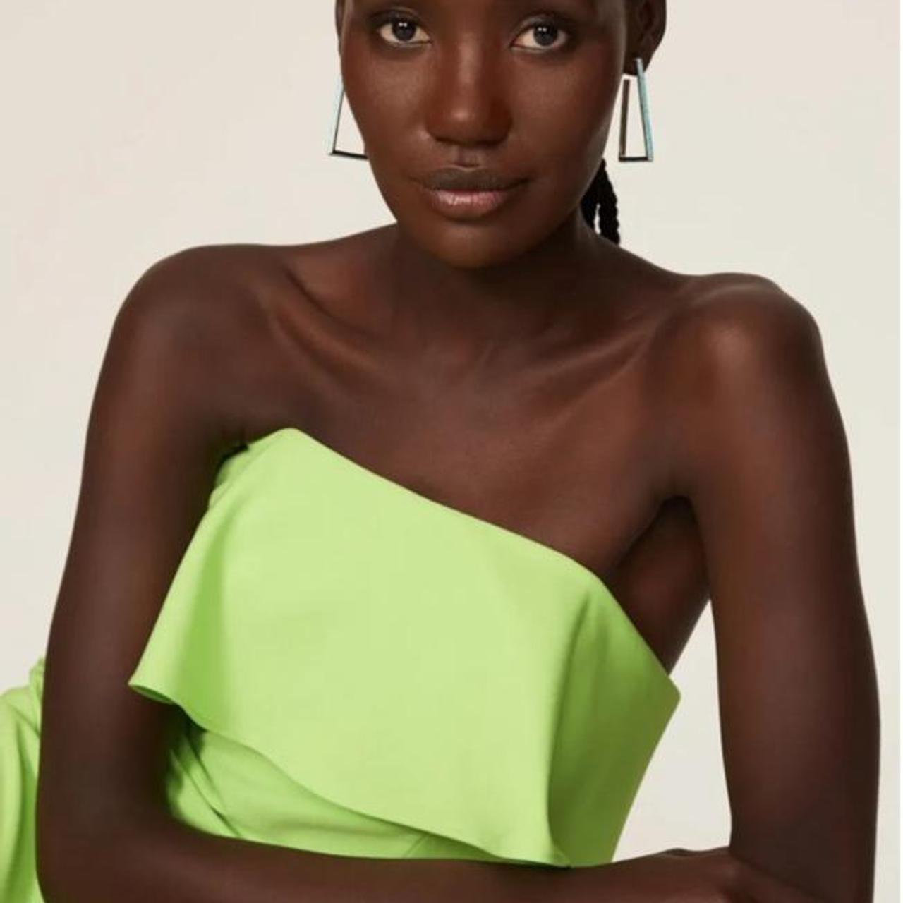 Aidan Mattox Women's Dress - Green - 12 – In excellent