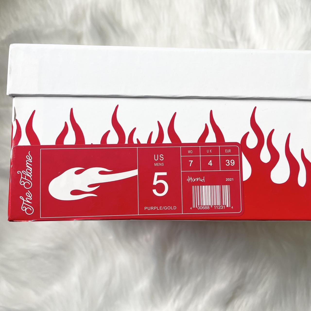YG 4Hunnid The Flame Block Cortez Runners | Depop