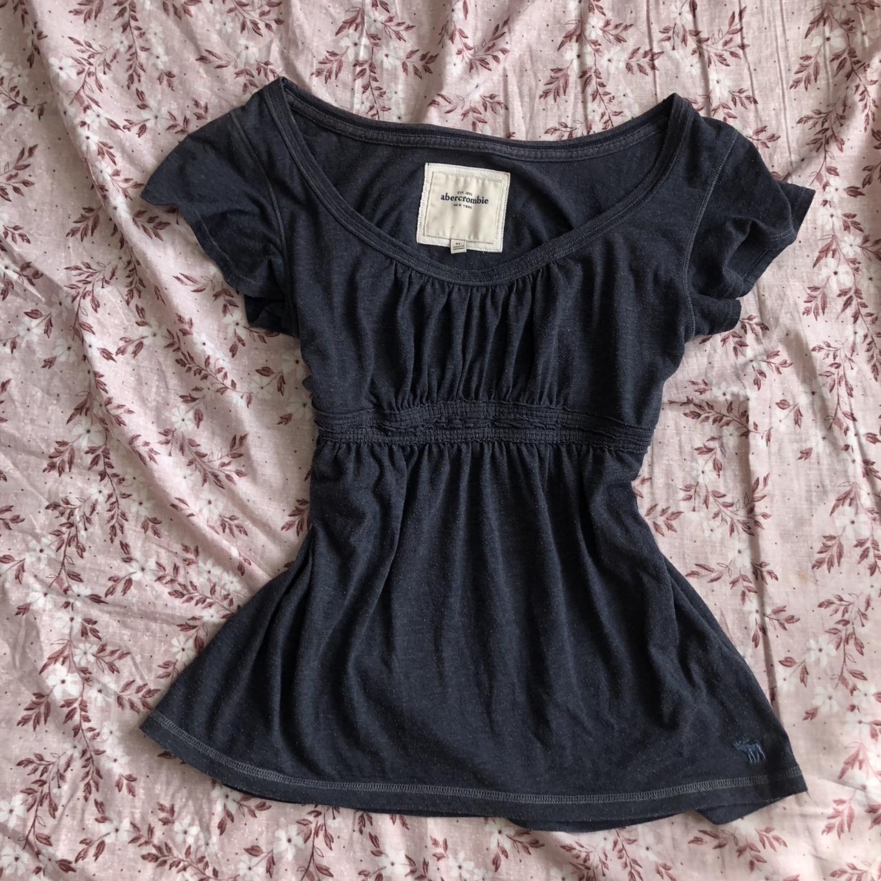 Vintage Abercrombie Fitch Babydoll Top Good Depop