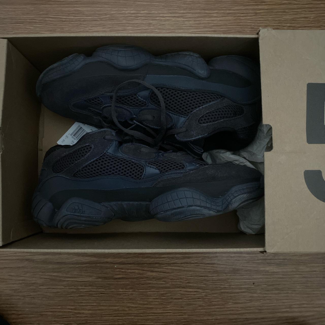 mens black yeezys