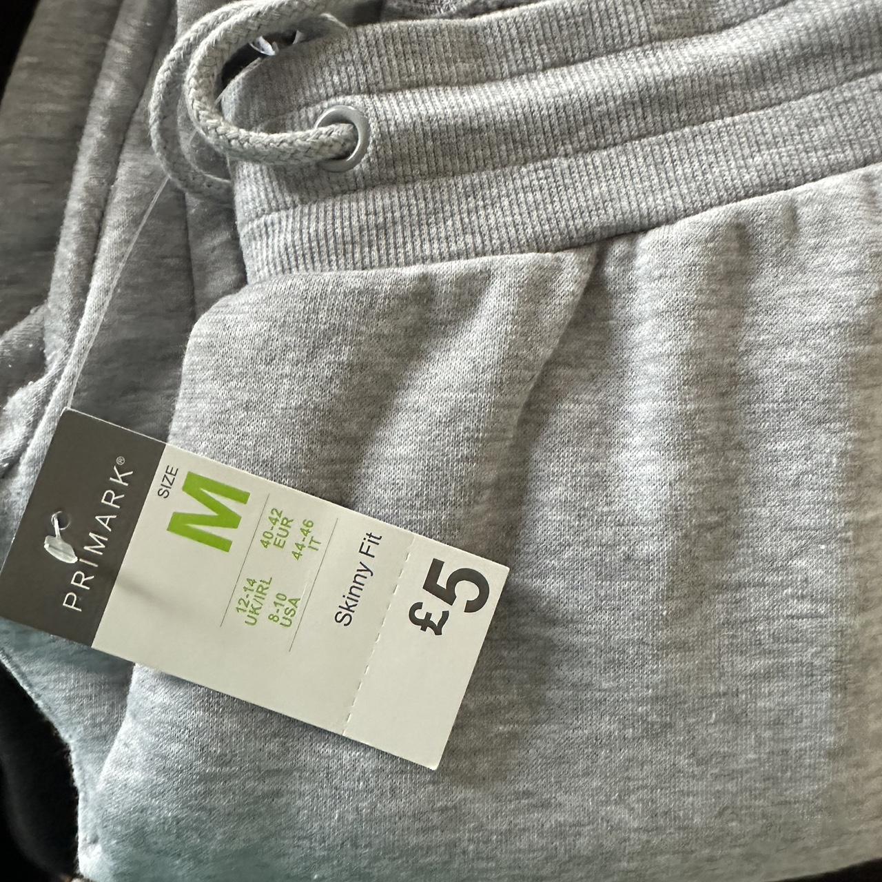 Grey Skinny Fit Track Bottoms Primark Never Worn Depop