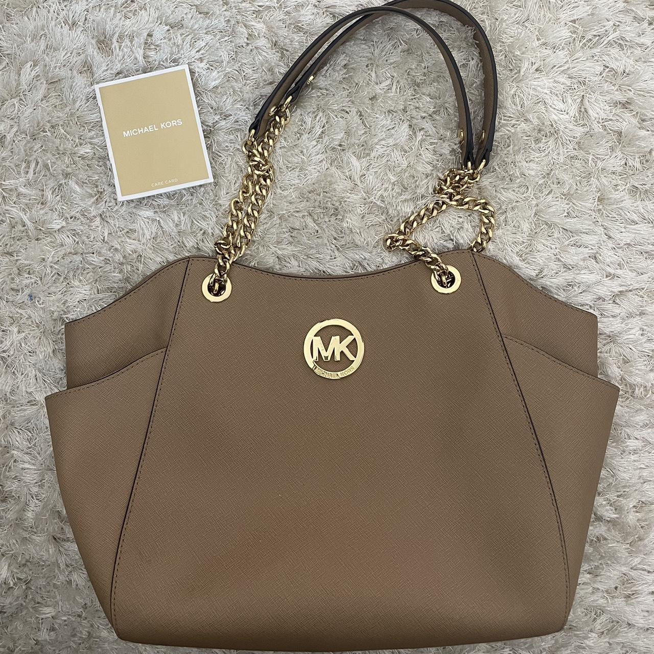 Michael Kors purse. Stone 2024 color