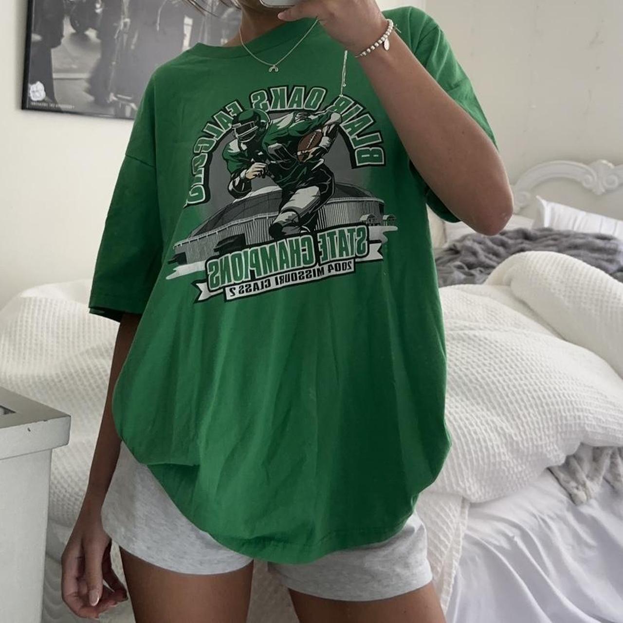 Vintage football graphic tee , cute loungewear Depop
