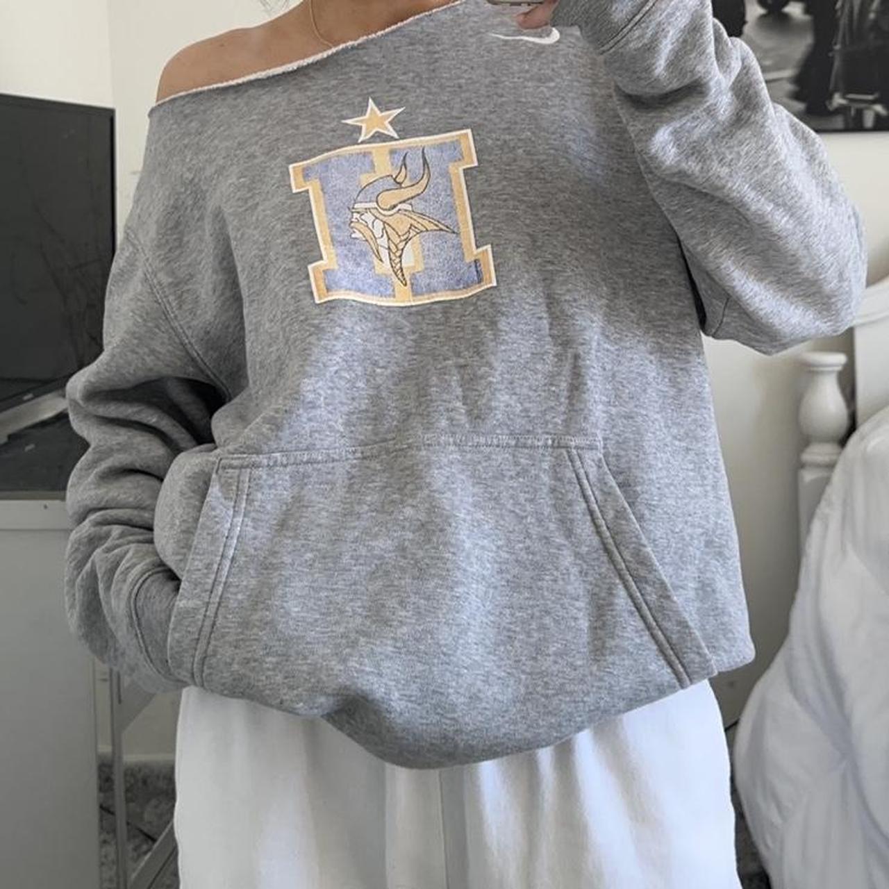 Nike off cheap shoulder sweatshirt