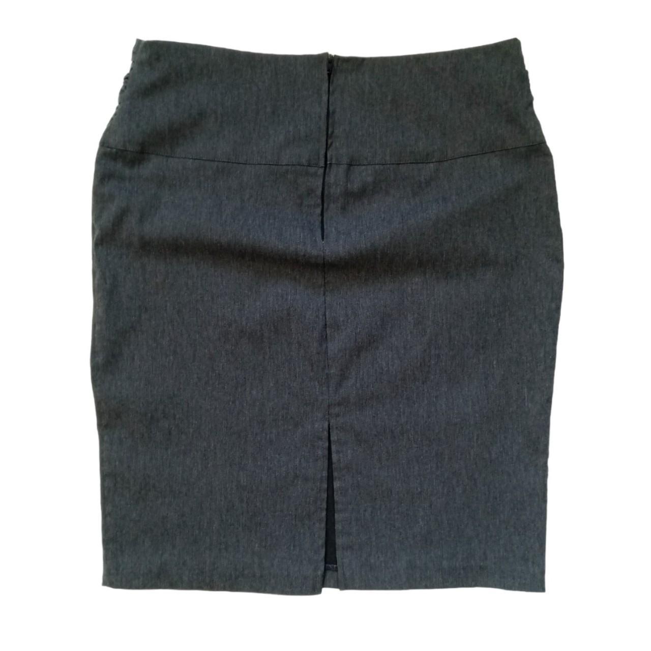 Sensational Skirt Y2K charcoal grey mini skirt with... - Depop