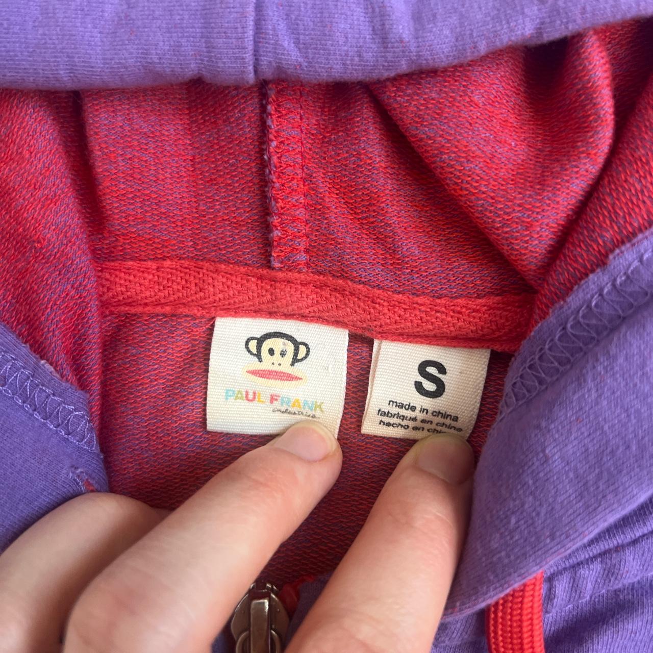 Vintage Paul Frank zip up with working earbuds Depop