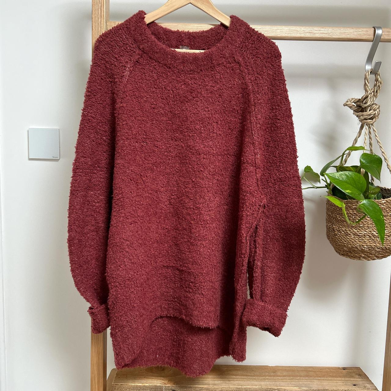 Oversized teddy jumper best sale