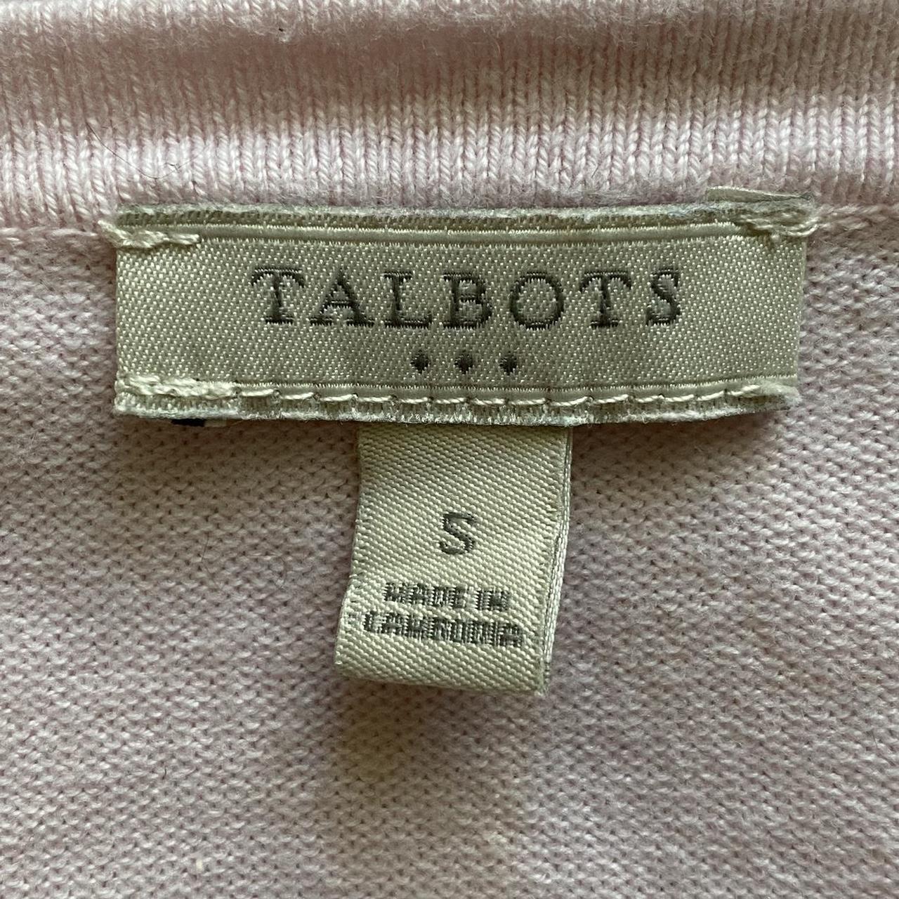 Talbots Women's Pink Cardigan | Depop