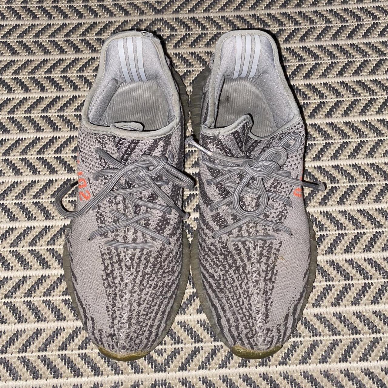 Yeezy Men's Grey Trainers Depop