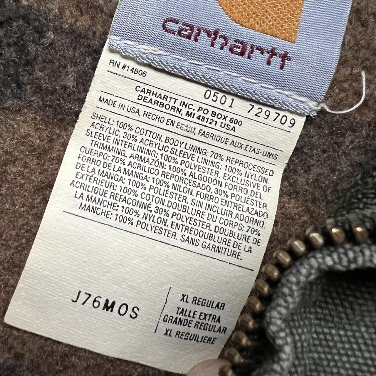 Carhartt on sale jacket rn14806