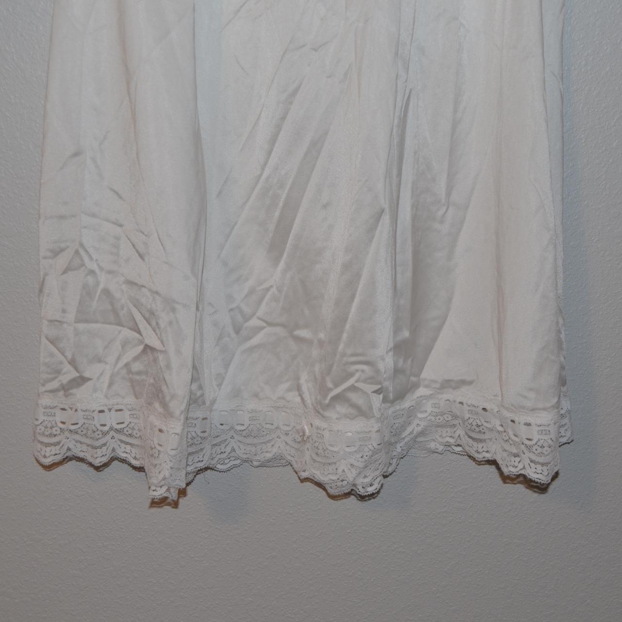 Olga Women's Skirt - White/Cream - S – vintage cr… - image 3