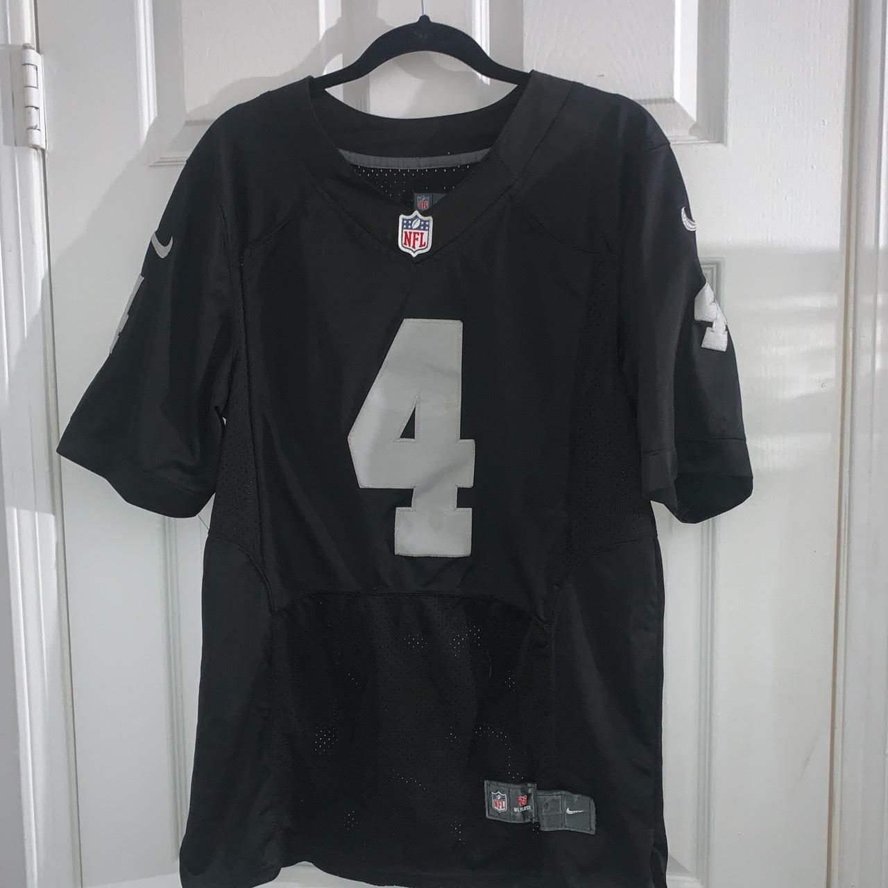 Raiders Jersey Derek Carr not sure of the size but - Depop