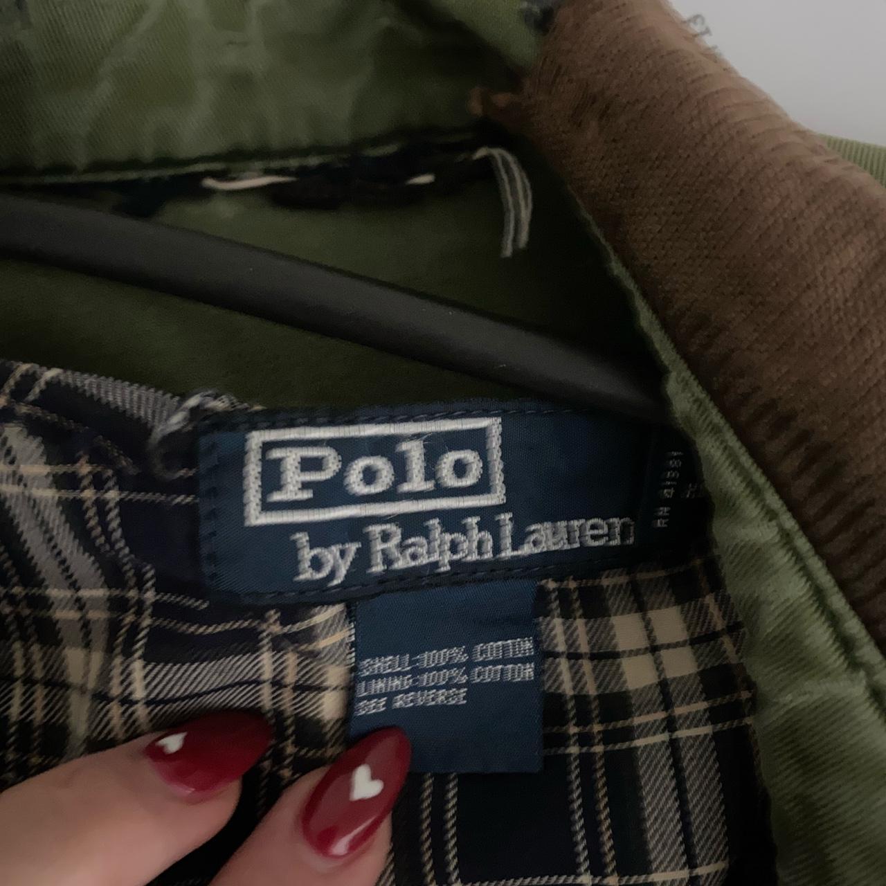 Vintage green Ralph Lauren jacket Bought at Melrose... - Depop