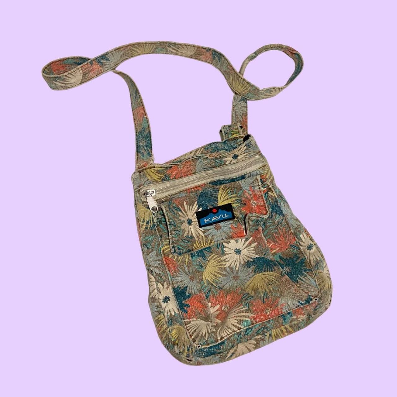 Vintage 90s Kavu Floral Cross Body Bag 🔥 🔥 perfect... Depop
