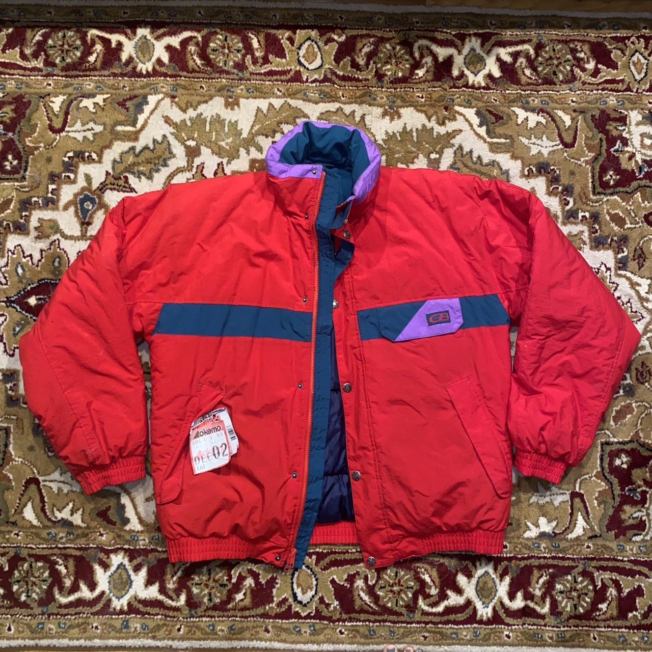 EB Sport Men's Red and Purple Jacket