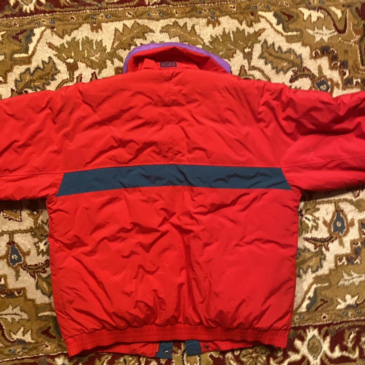 EB Sport Men's Red and Purple Jacket (5)