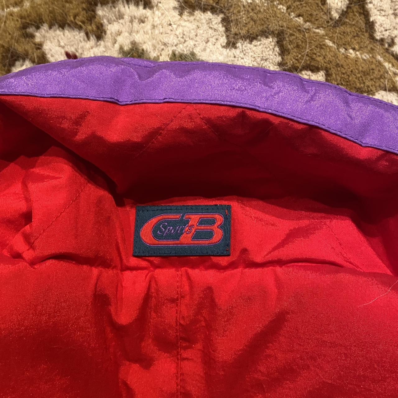 EB Sport Men's Red and Purple Jacket (6)