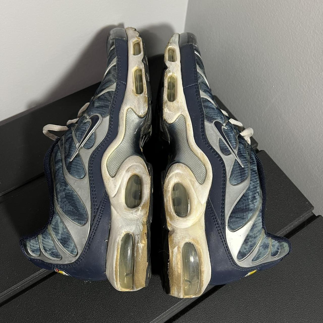 Nike Air Max Plus TN Shadow Canna Palm Blue White... - Depop