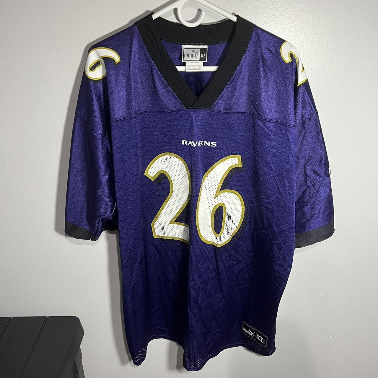 Puma NFL Baltimore Ravens Woodson #26 Football Jersey (Mens M)