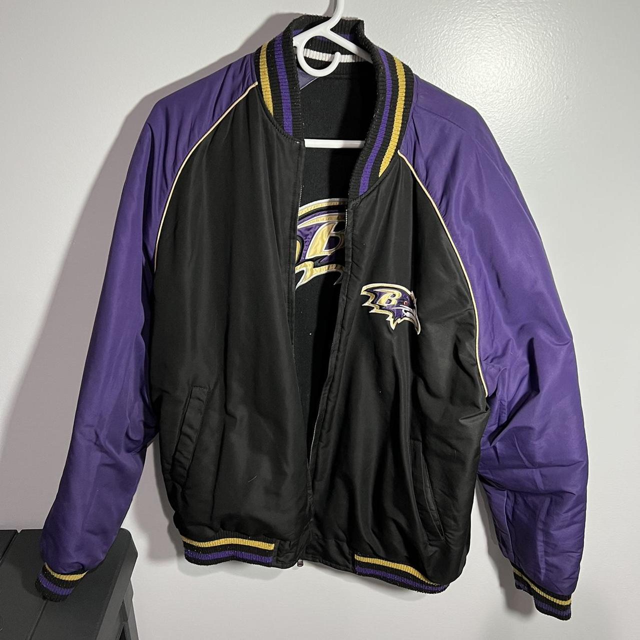 BALTIMORE RAVENS NFL VARSITY JACKET •MINT CONDITION - Depop