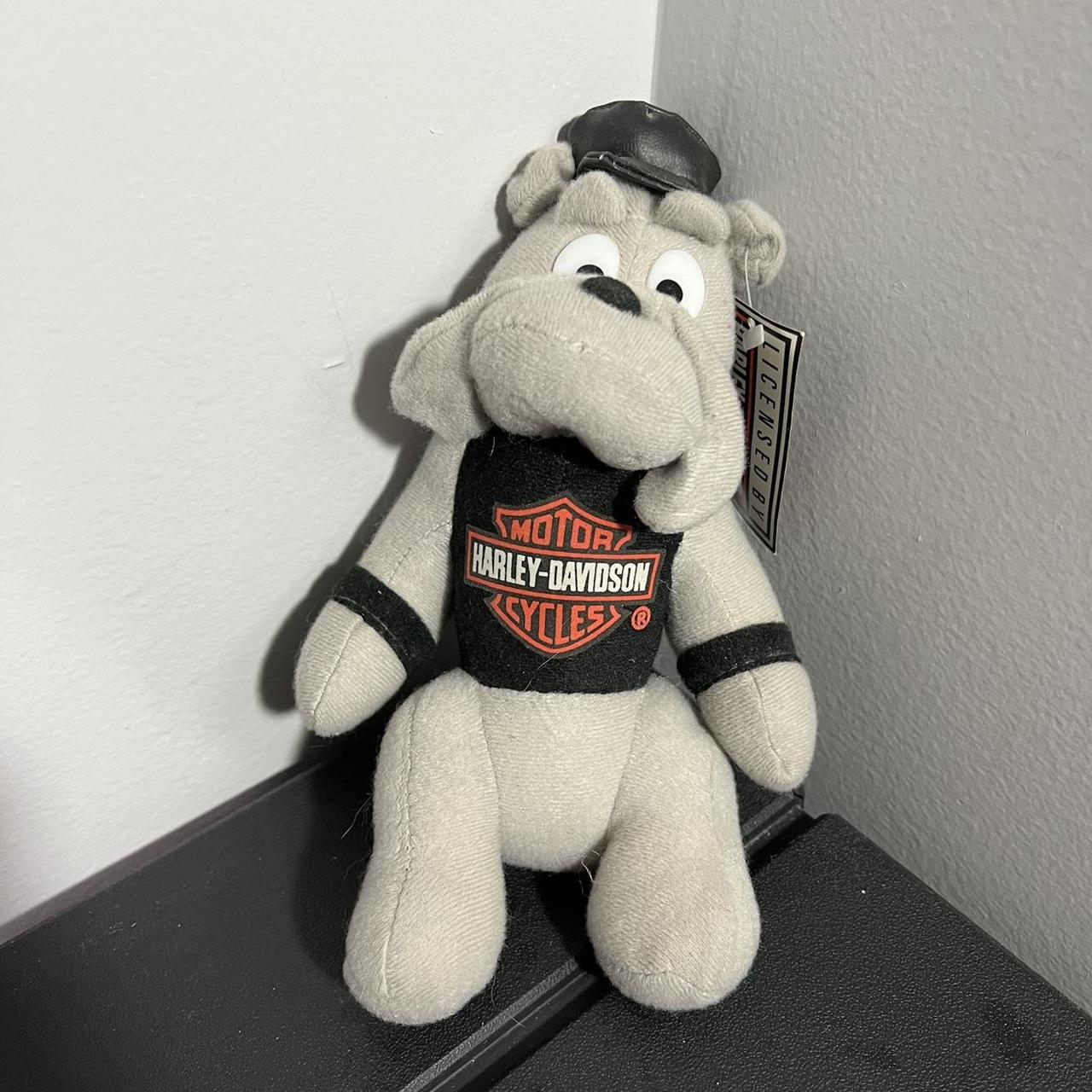 Vintage 1993 Harley Davidson Pup Dog Puppy Biker. Depop