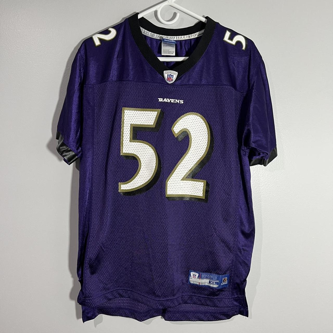 Vintage Reebok Baltimore Ravens Ray Lewis Jersey - Depop