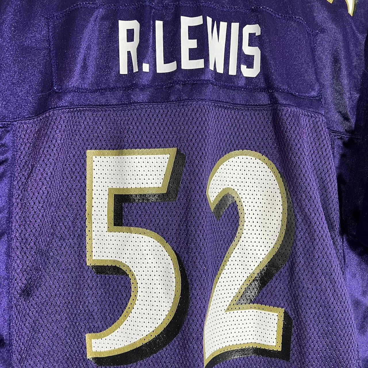 Vintage Reebok Baltimore Ravens Ray Lewis Jersey - Depop