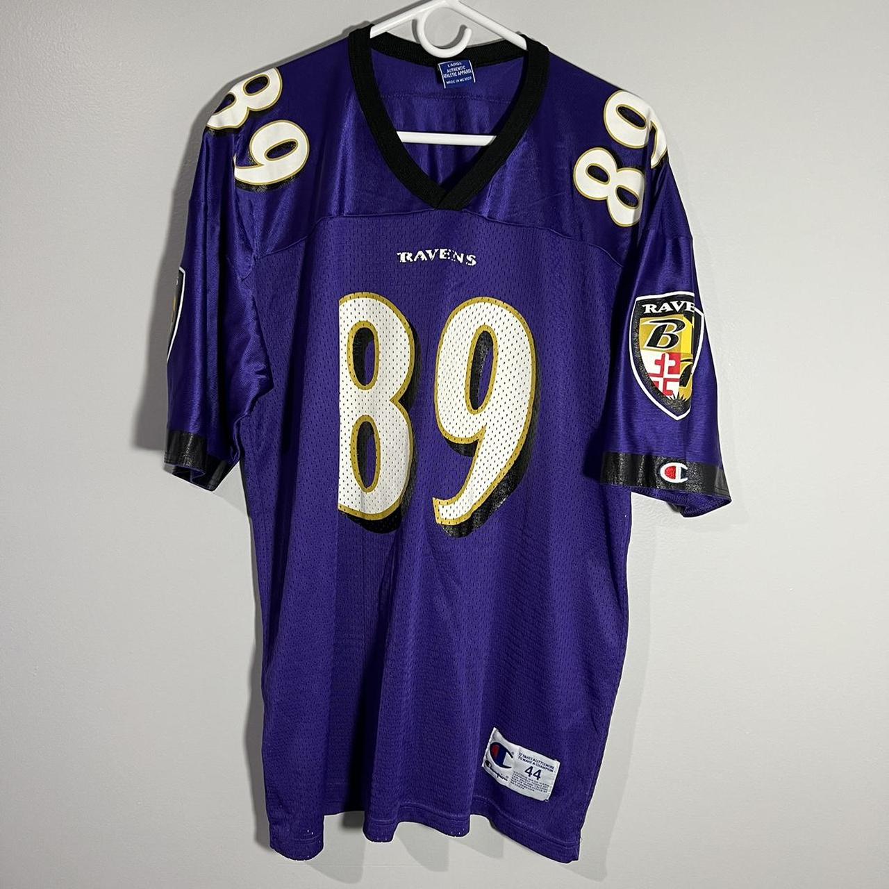 Vtg Champion TRAVIS TAYLOR #89 Baltimore Ravens Jersey Florida Gators Mens  sz 44