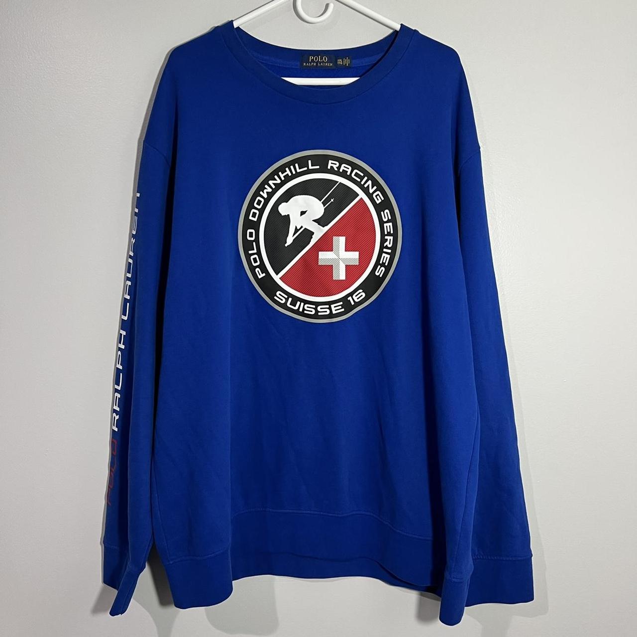 Vintage Polo Ralph Lauren Black Red Pony Long Sleeve | Depop