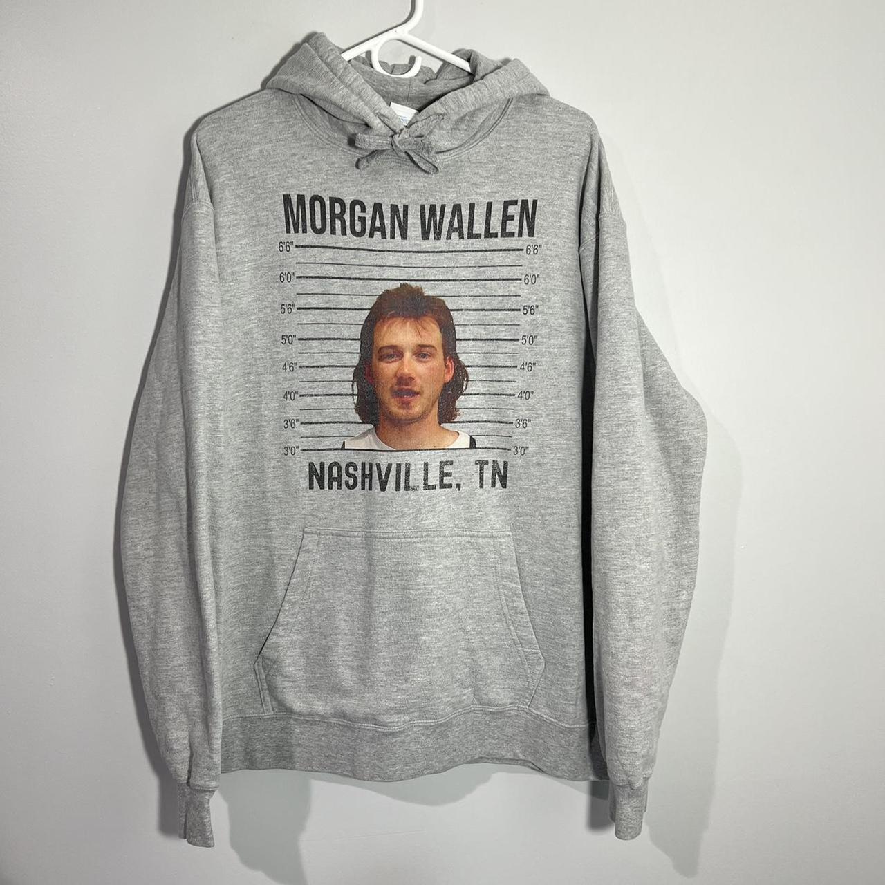 Morgan wallen mugshot hoodie sale