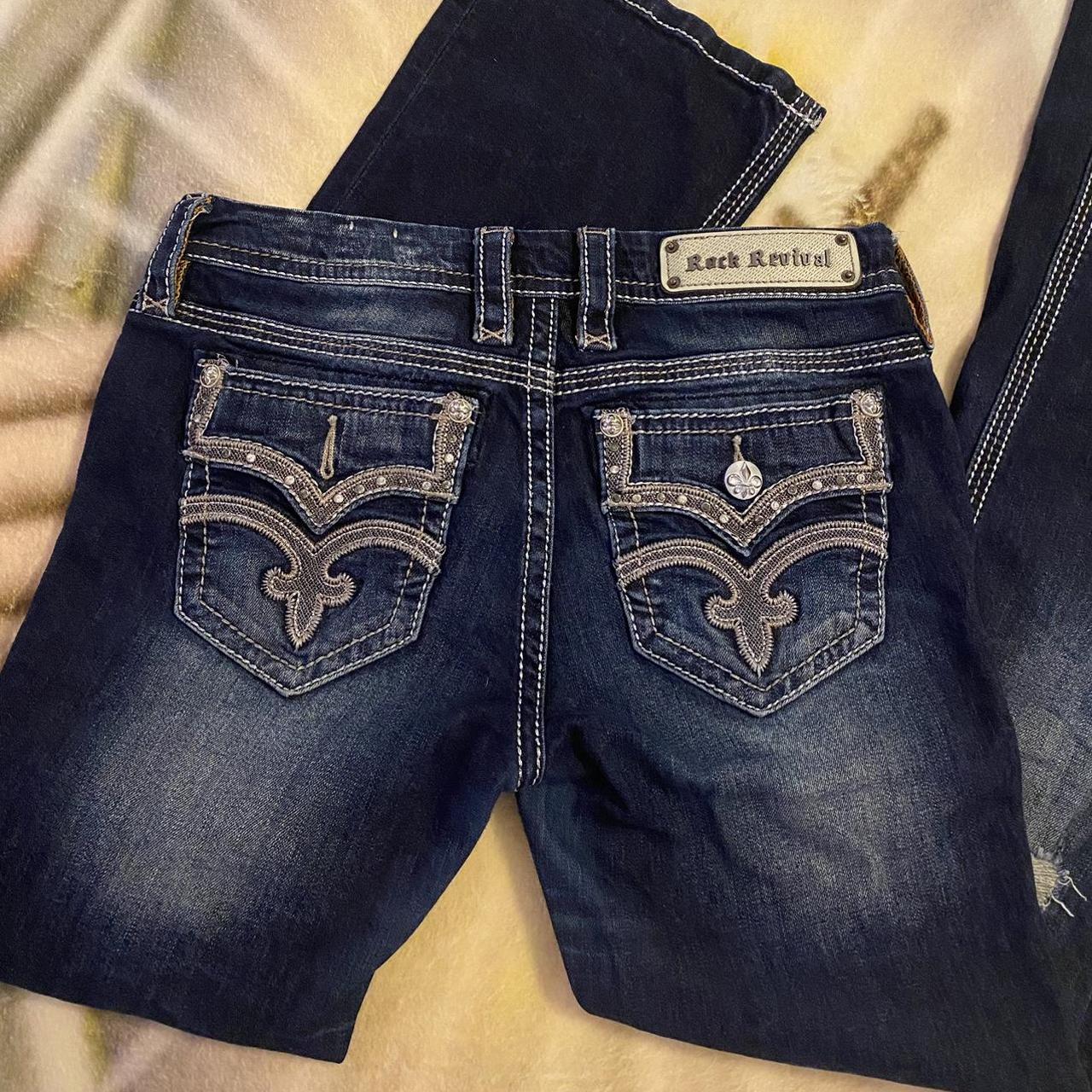 Rock Revival bootcut jeans - size 28 in women’s -... - Depop