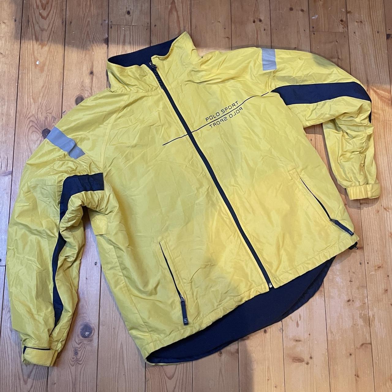 Polo sport 2024 jacket yellow