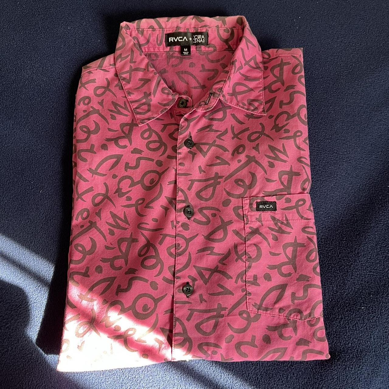 Golf Wang RVCA + Cobra Snake button down shirt size... - Depop