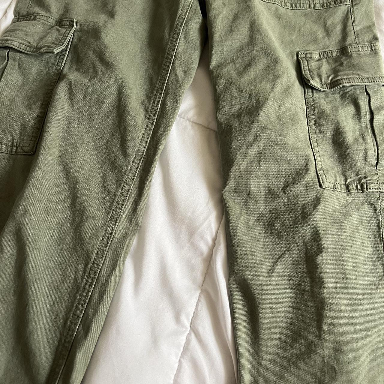 American Eagle Cargo Pants US 0 Regular Stretch... - Depop