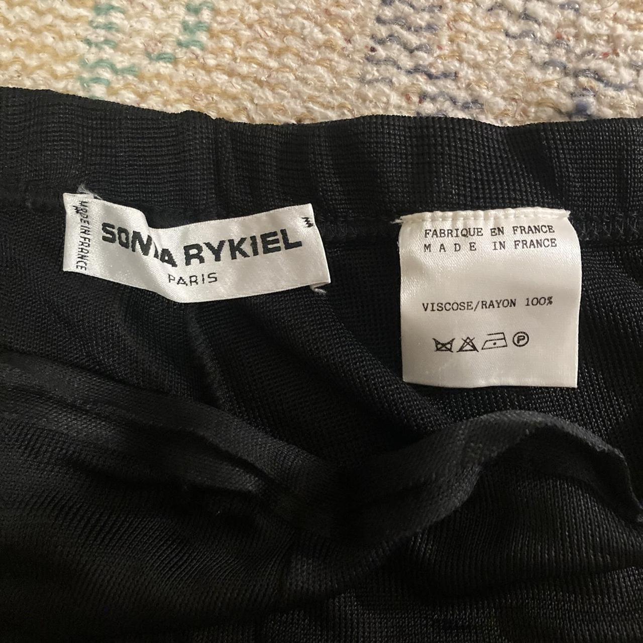Sonia Rykiel  Women's Black Trousers (3)