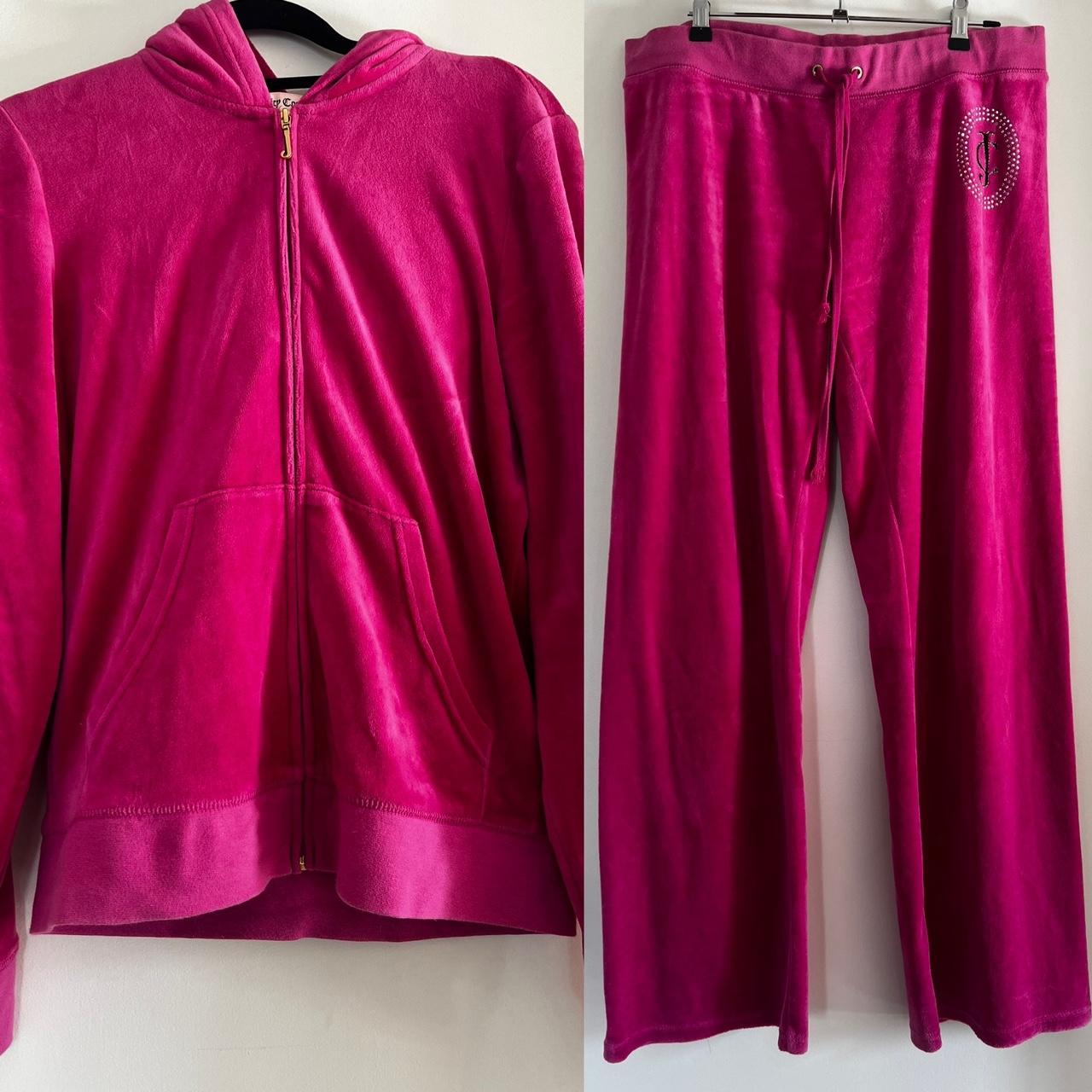 Juicy Couture Women's Pink Hoodie | Depop