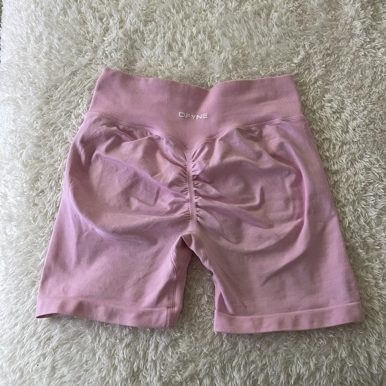 dfyne dynamic shorts | 4.5 in shade: light rose pink... - Depop