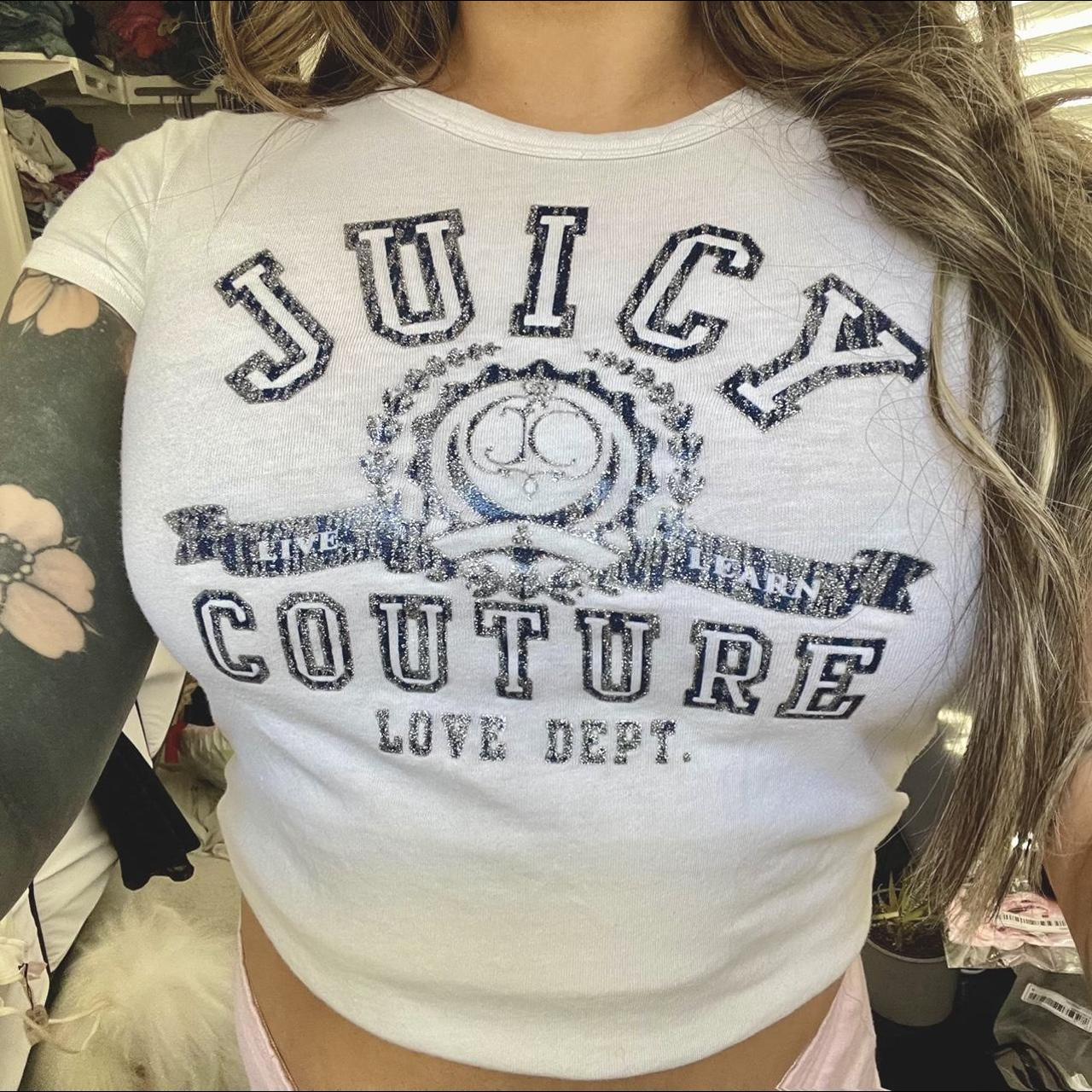 新品♡Juicy Couture♡Tシャツ ネイビー 2000s Y2K