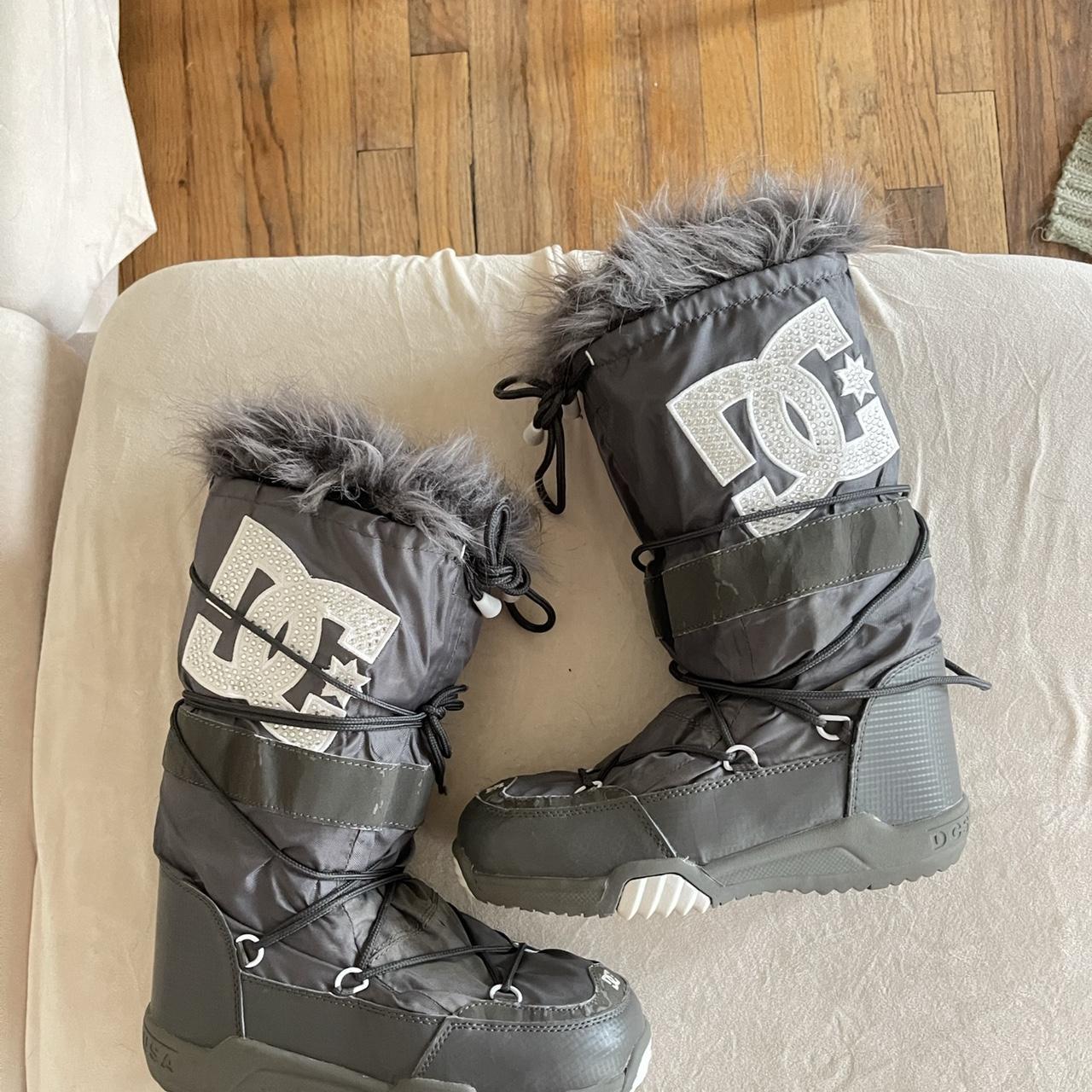 dc snow boots with fur