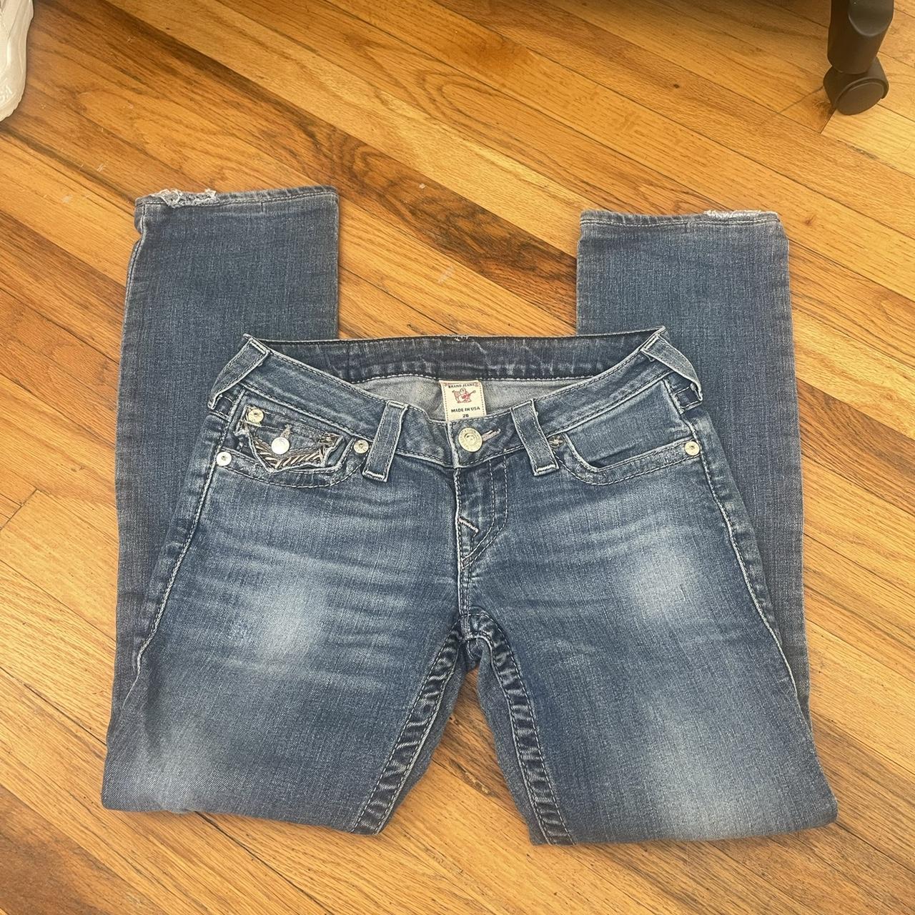 TRUE RELIGION EARLY 2000 LOW RISE JEANS ☆ Size: 26... - Depop